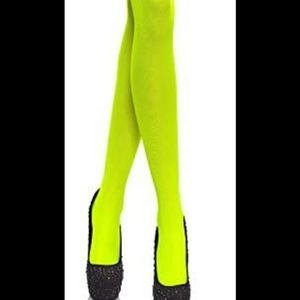 🆕️ Grass Green Opaque Tights Halloween Costume